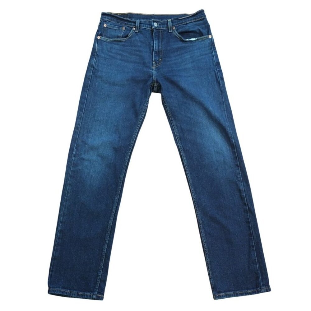 Levi’s 505 Regular Fit Jeans Mens 32x32 Straight Leg Vintage Blue Denim Classic
